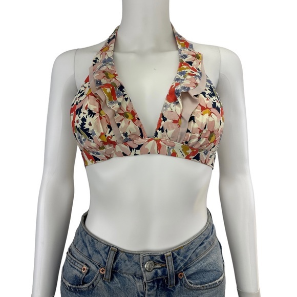 SHAN Other - SHAN Beach Folly Floral Bikini Top, NWT